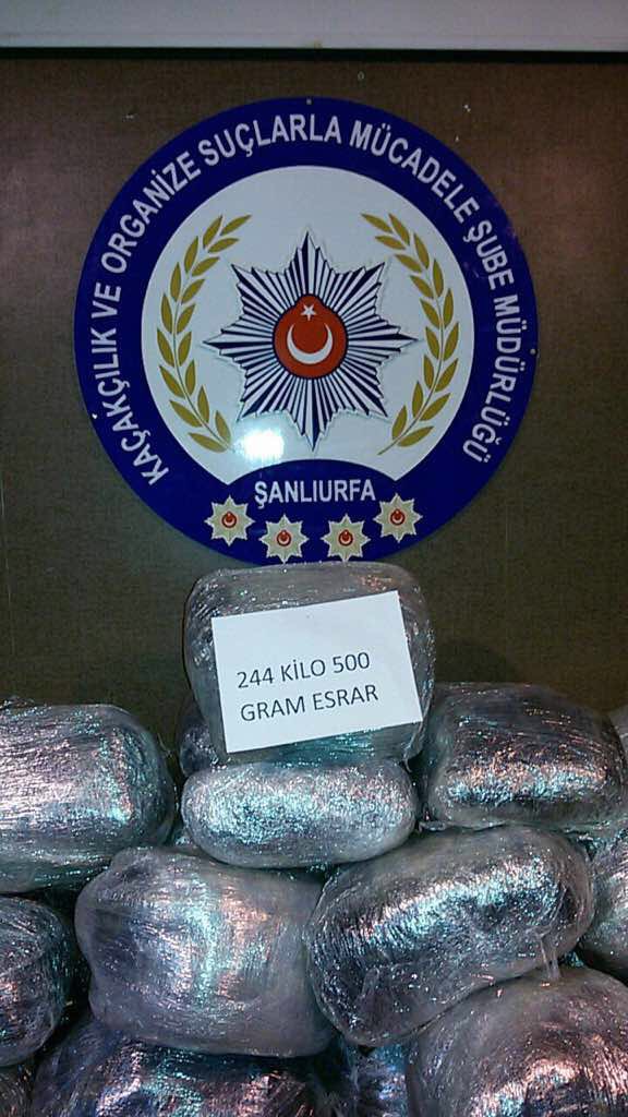 Sanlıurfa Emniyetinden Uyuşturucu Satıcılarına Geçit Yok 