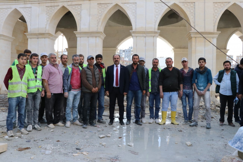 11 NİSAN KÜLLİYESİ'NDEKİ ÇALIŞMALAR DEVAM EDİYOR