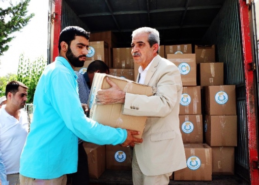 Haliliye Belediyesi'nden Personele Yem Yardımı