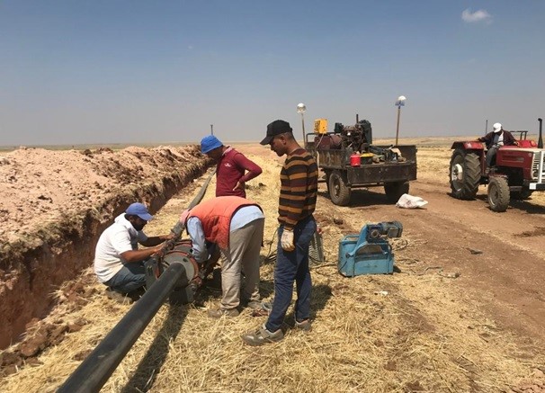 16 BİN 500 KİŞİYE İSTİHDAM SAĞLAYACAK DEV PROJEDE ÇALIŞMALAR TAM HIZ SÜRÜYOR.