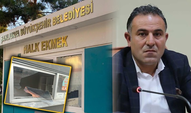 Şanlıurfa'da halk ekmek büfesine saldırı! Bilal Tekatlı  açıklama yaptı