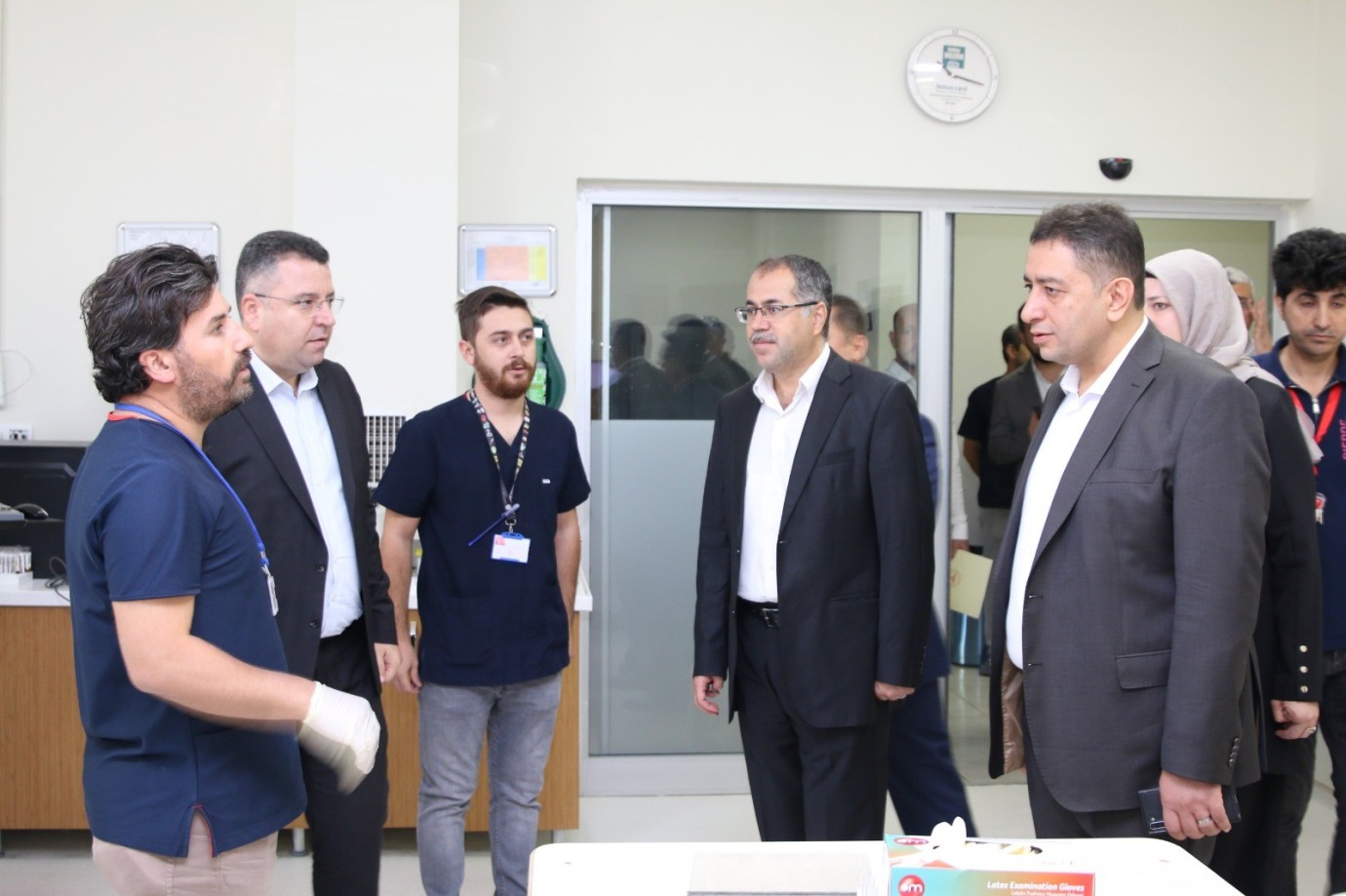 Sağlık Müdürü Solmaz mesaiye Bozova da başladı.