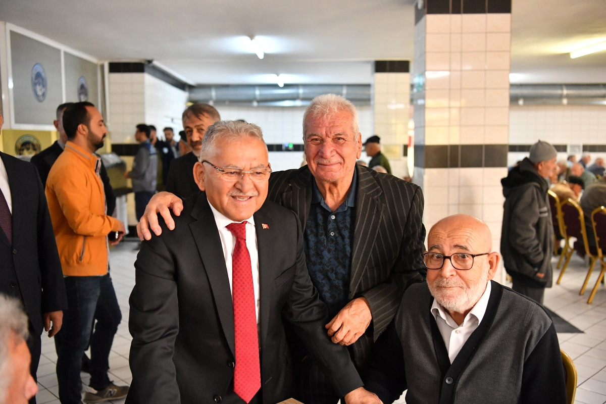 Başkan Büyükkılıç: Yaşlılarımız; dua kaynaklarımız, şehrimizin temel taşlarıdır