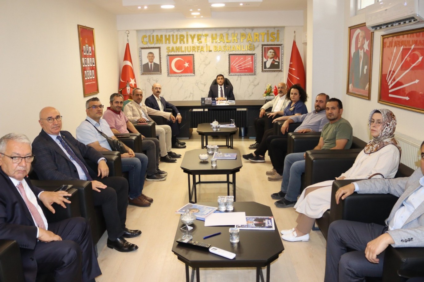 Başkan Ferhat Karadağ, Sendika Temsilcilerine Teşekkür Etti