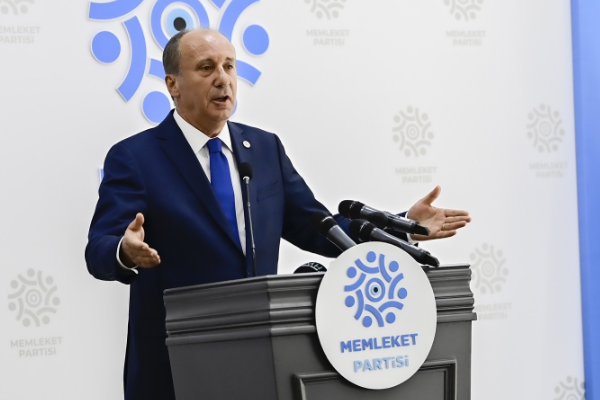 Memleket Partisi Genel Başkanı İnce, Erdal İnönü'yü andı