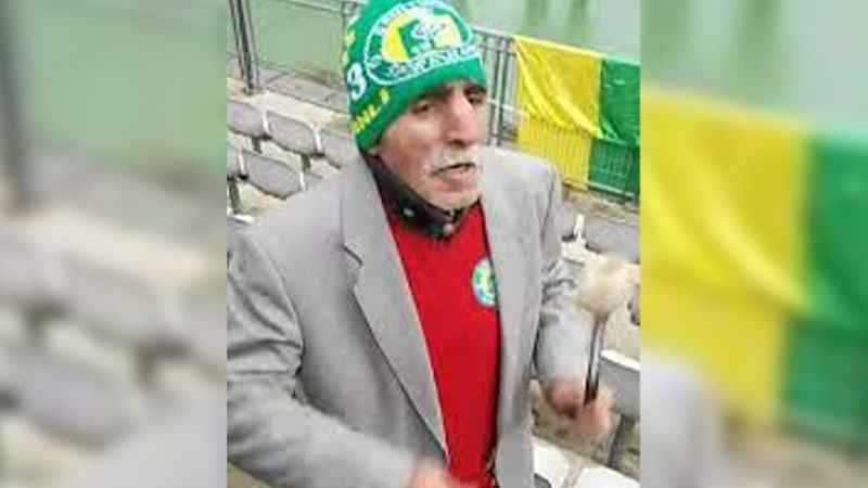  Şanlıurfaspor tribünlerinin emektar isimlerinden Amigo  Eyüp Güner  hayatını kaybetti.