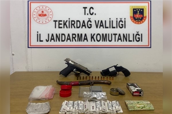 Tekirdağ'da uyuşturucu operasyonu