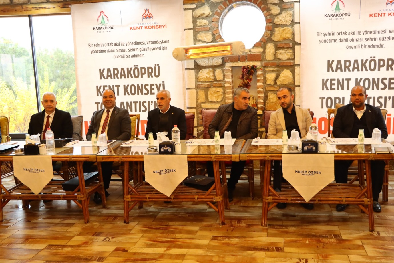 KARAKÖPRÜ'DE KENT KONSEYİ TOPLANTISI YAPILDI