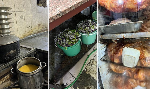 Şanlıurfa Eyyübiye ilçesinde mide bulandıran 3 işletmeye para cezası!