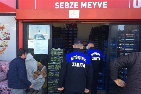 Kayseri Büyükşehir Belediyesi Zabıta ekipleri bir ayda bin 250 denetim yaptı