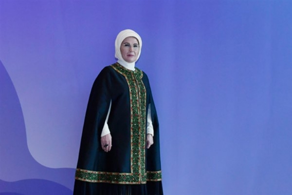 Emine Erdoğan: İsrail’in Filistin'de gerçekleştirdiği postmodern bir holokosttur
