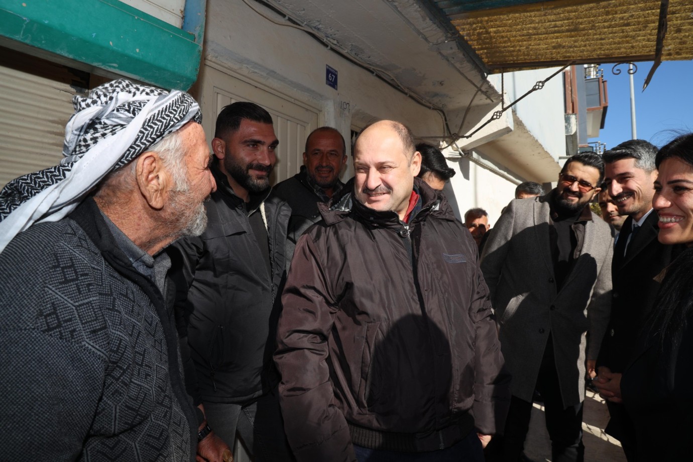 BAŞKAN GÜLPINAR, SURUÇ’TA YATIRIMLARI İNCELEDİ