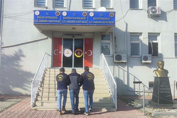 Diyarbakır'da 12 yıl kesinleşmiş hapis cezası bulunan şahıs yakalandı