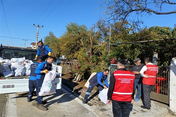 Muğla Büyükşehir Belediyesi'nden bin 942 aileye yakacak desteği