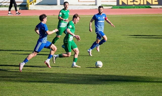 Kırklarelispor- Karaköprü Belediyespor maçında kazanan çıkmadı