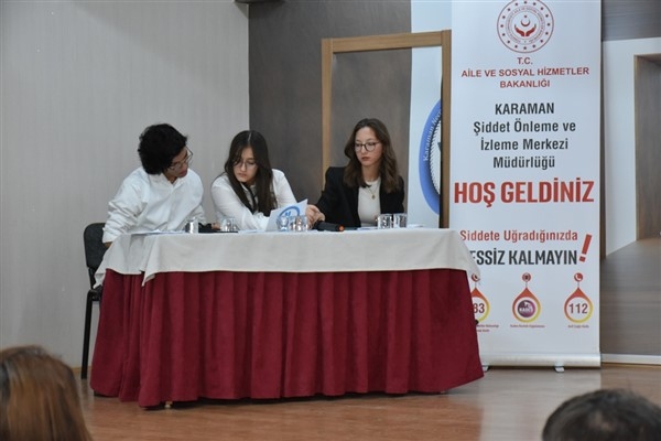 Karaman’da farkındalık münazarası