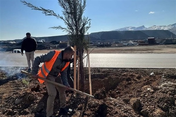 Şırnak'ta yeşillendirme çalışmaları sürüyor