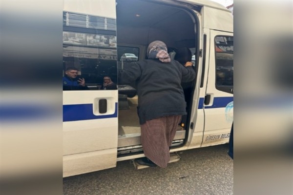 Giresun'da dilencilere yönelik geniş çaplı operasyon gerçekleştirildi
