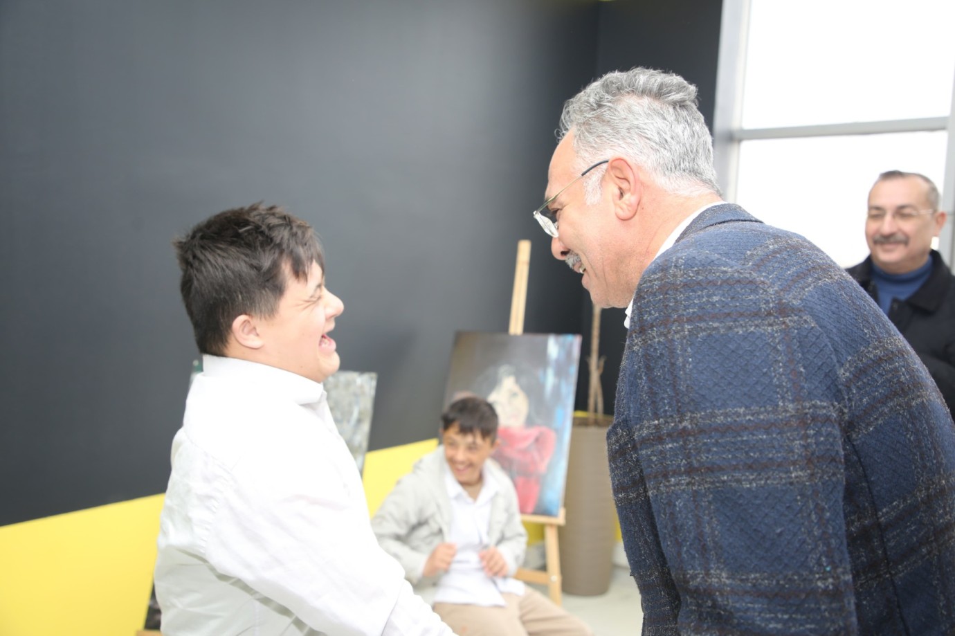 Başkan Mehmet Kuş Özel Çocukları Ağırladı