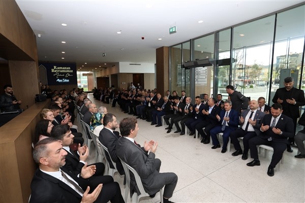 İnegöl'de bayramlaşma programı düzenlendi