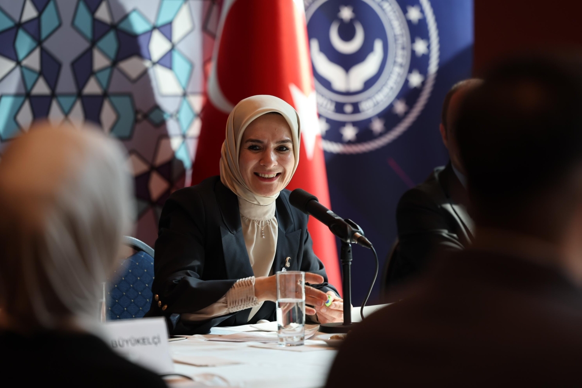 Bakan Göktaş, Berlin'de yaşlılar ve gençlerle buluştu