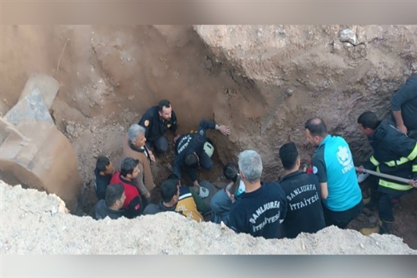 Şanlıurfa'da göçük altında kalan 3 işçi hayatını kaybetti