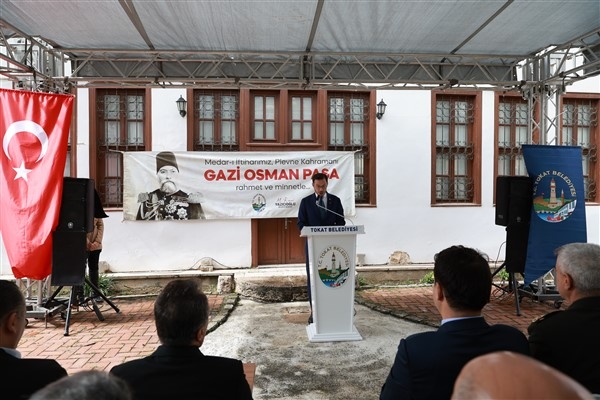 Tokat'ta Gazi Osman Paşa anıldı