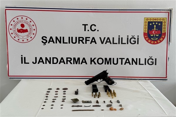 Şanlıurfa'da tarihi eser operasyonu