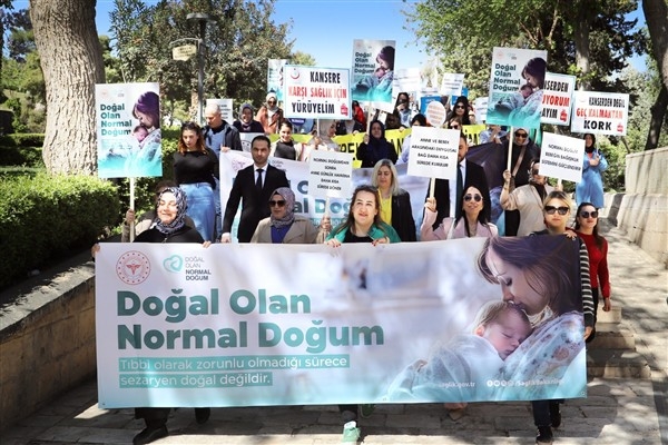 Balıklıgöl’den “Doğal Olan Normal Doğum” mesajı verildi