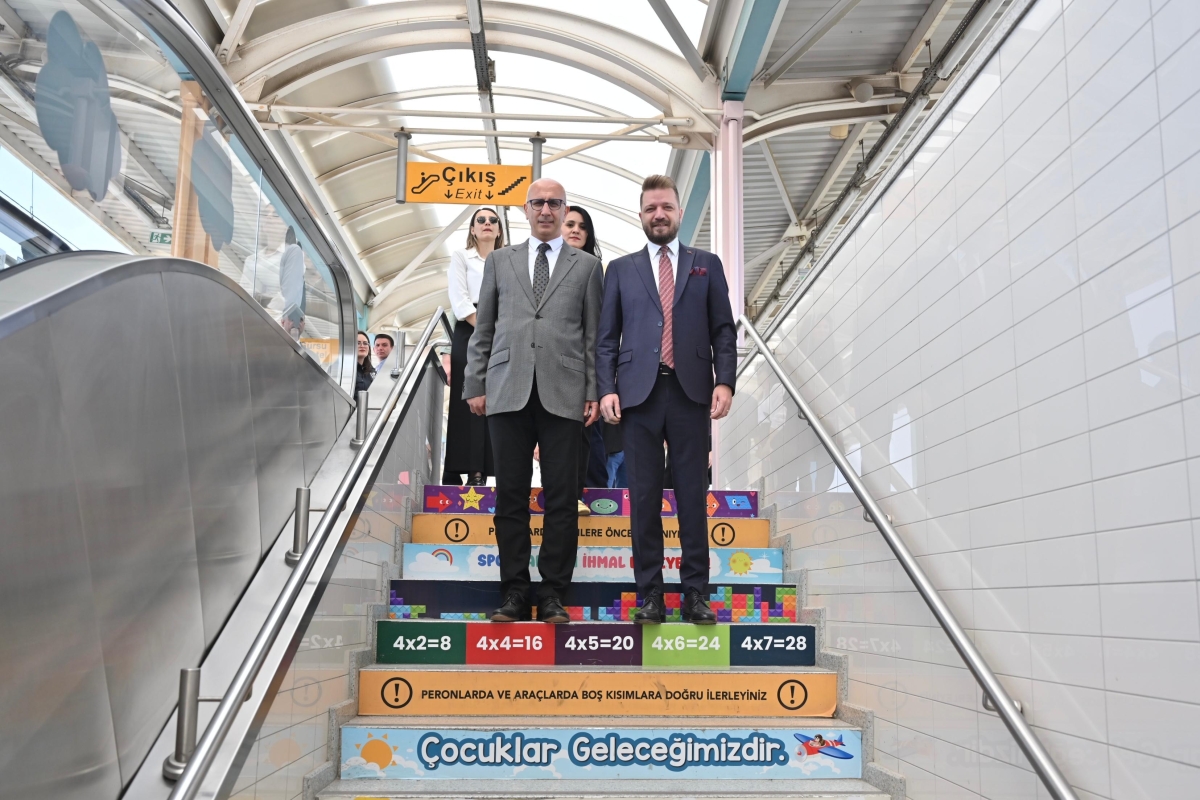 Bursa Büyükşehir Belediyesi'nden &Prime;Çocuk Dostu Metro İstasyonu&Prime;