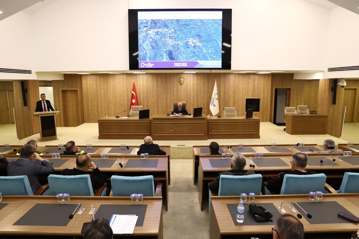 Ordu'da Ulaşım Koordinasyon Merkezi Nisan ayı olağan toplantısı yapıldı