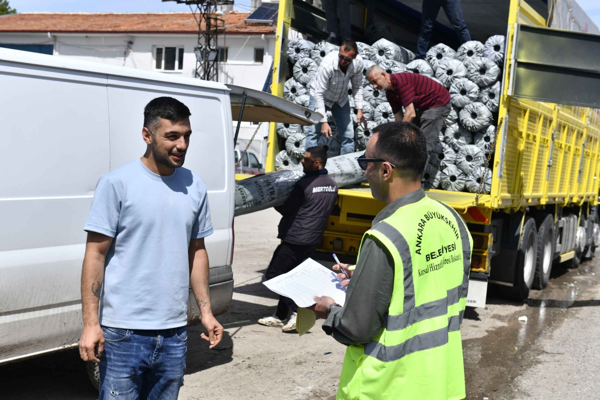 Ankara'da çiftçilere sera malzemesi desteği sağlanıyor