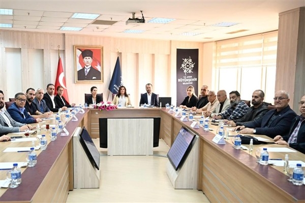 Aydın Büyükşehir Belediyesi’nde 8 meslek odası &Prime;deprem&Prime; gündemiyle toplandı