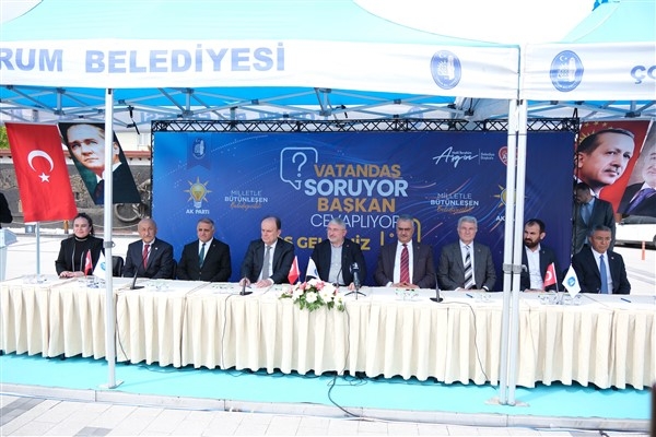Çorum'da halk buluşmalarının ikincisi yapıldı