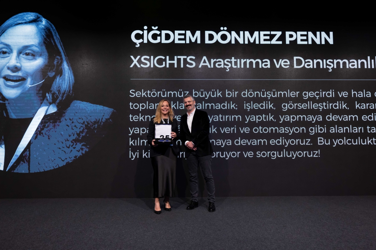 Araştırma sektöründe çeyrek asrı deviren XSIGHTS Kurucusu Çiğdem Penn'e büyük onur