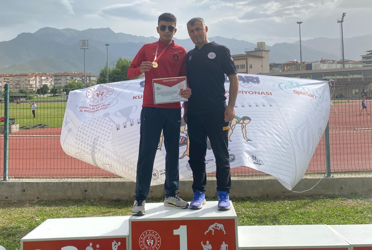 Karamanlı atlet Muhammet Kerem Akkuş, Türkiye şampiyonu oldu