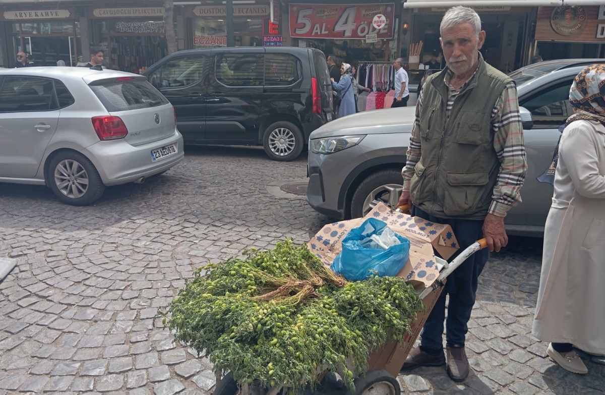 Diyarbakır'da Mehmet Turhan, 50 yıldır el arabasıyla geçimini sağlıyor