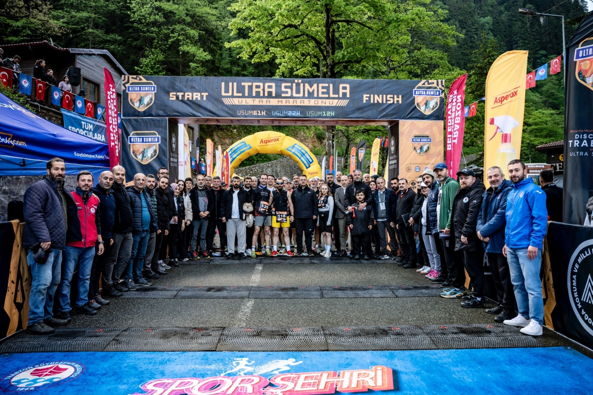 Uluslararası Ultra Sümela Maratonu Trabzon'da gerçekleşti