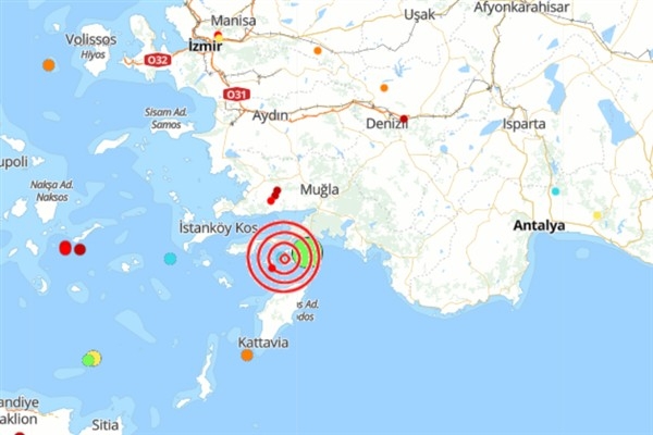 Akdeniz’de deprem