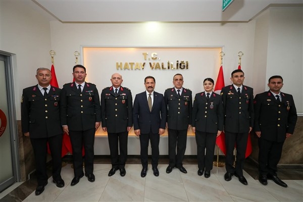 Vali Masatlı, Tuğgeneral Ersever ve jandarma personelini kabul etti