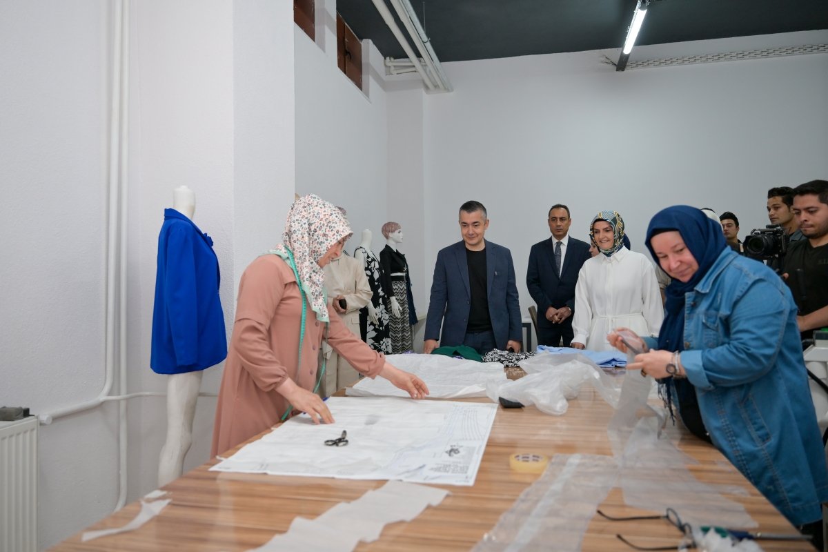 Esenyurt'ta Kadın Sanat ve Eğitim Merkezi yaz boyunca hizmette
