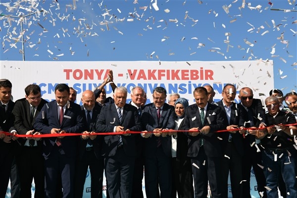 Tonya ve Vakfıkebir'de 30 mahallede 14 bin kişiye hizmet verecek tesisin açılışı yapıldı
