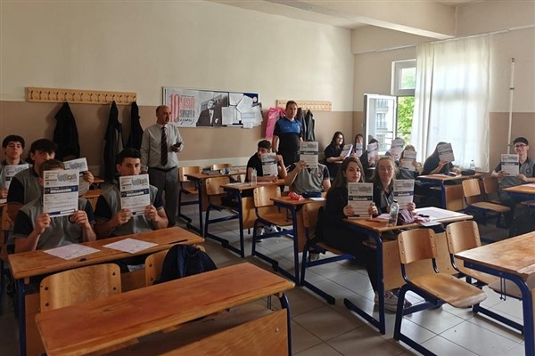 Rize'de öğrencilere branş eğitimi verildi