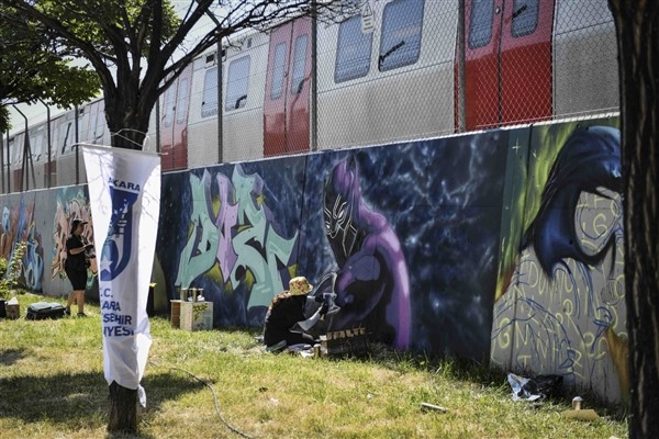 Ankara'da “Graffiti Fest-Style of Anatolia” festivali düzenlendi