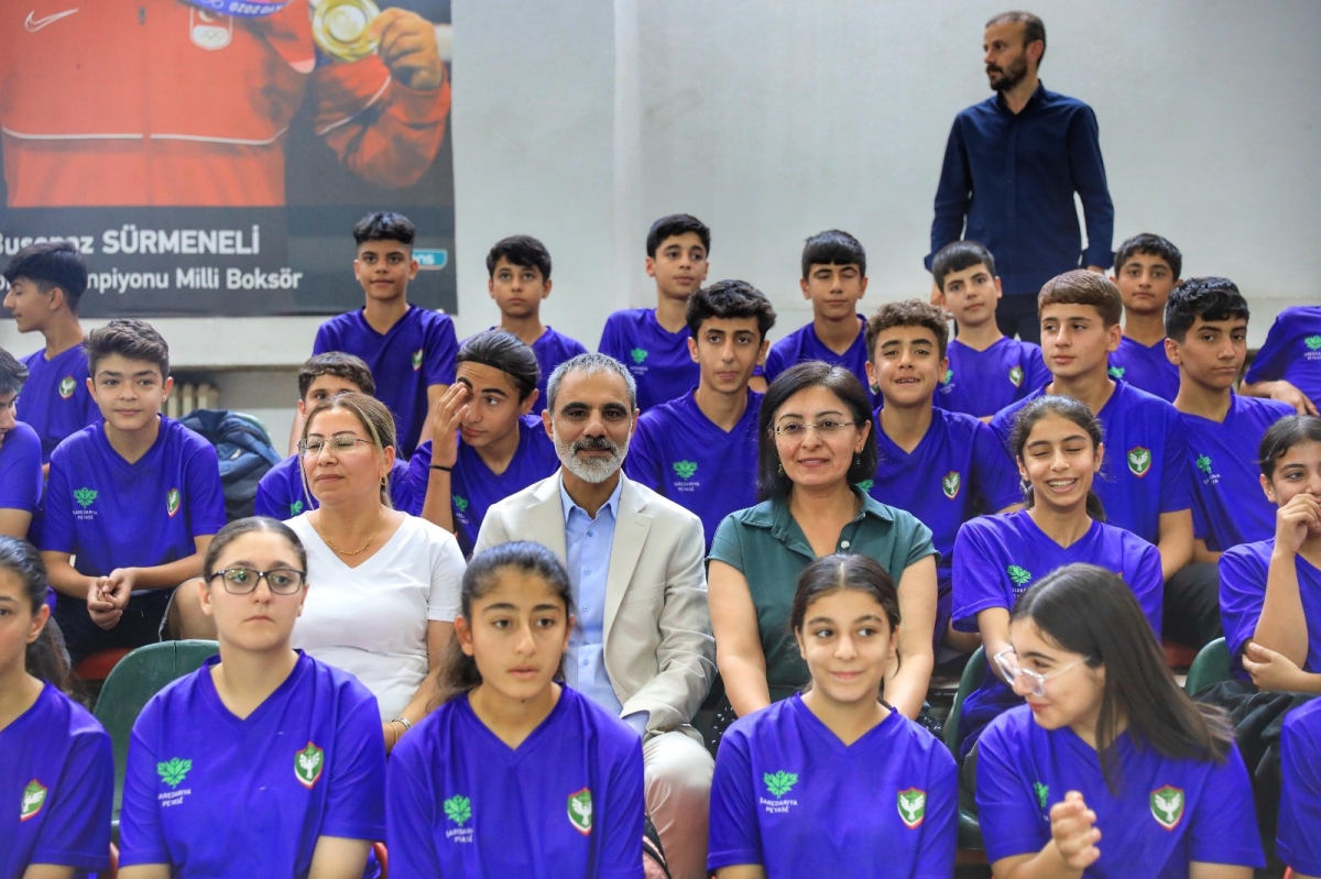 Eş Başkanlardan sınav öncesi moral ziyareti