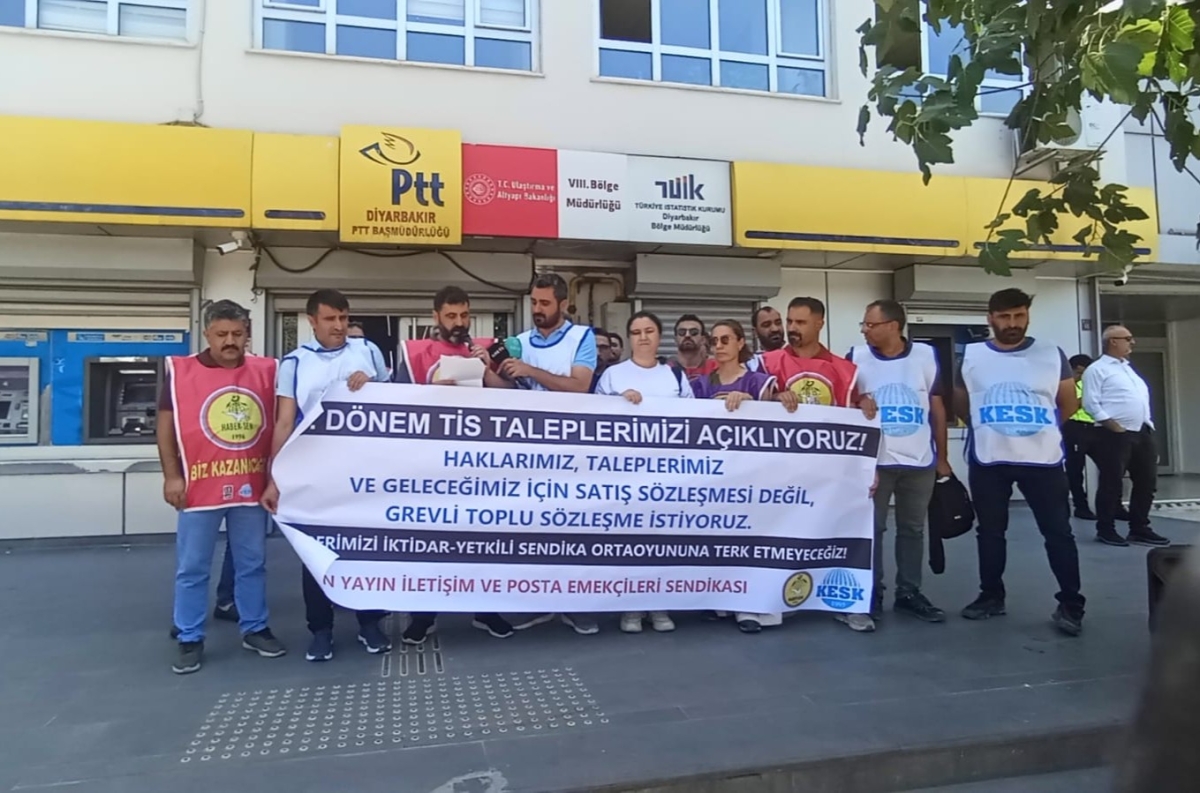 Haber-Sen Diyarbakır'da TİS taleplerini kamuoyuyla paylaştı