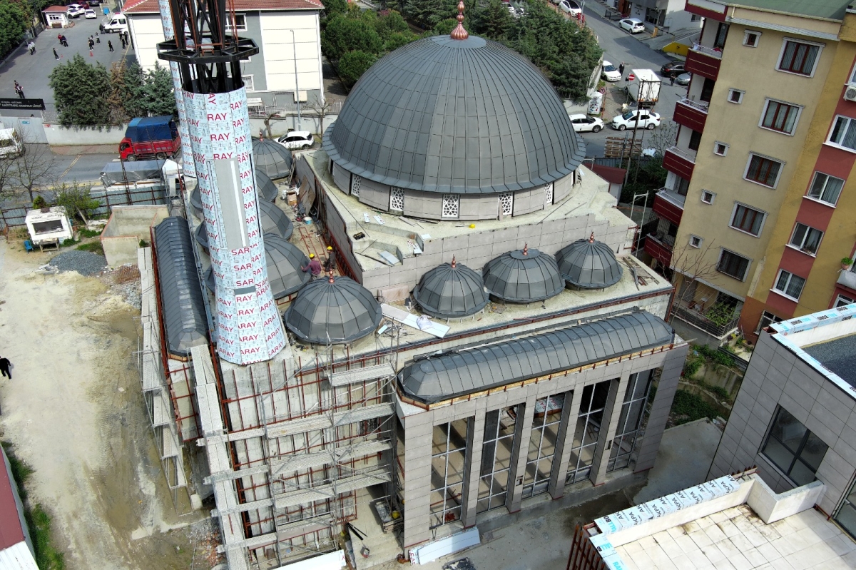 Ayazma Camii ve Külliyesi'nde çalışmalar sürüyor