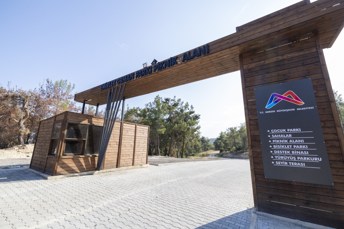 Mersin Emirler Orman Parkı Piknik Alanı’nda ateş yakmak yasaklandı