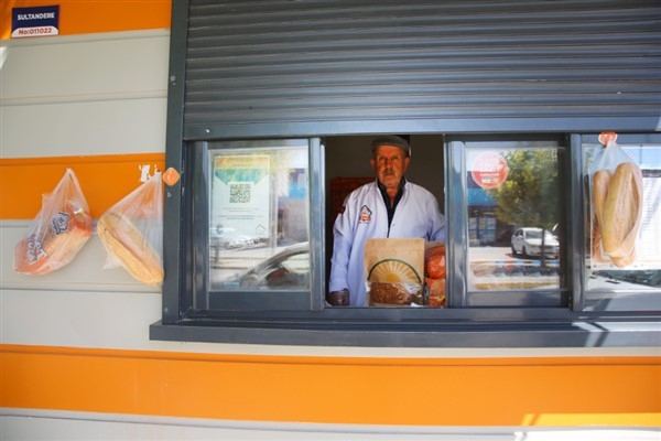 Küllüoba ekmeğinin satışı Halk Ekmek büfelerinde de başladı