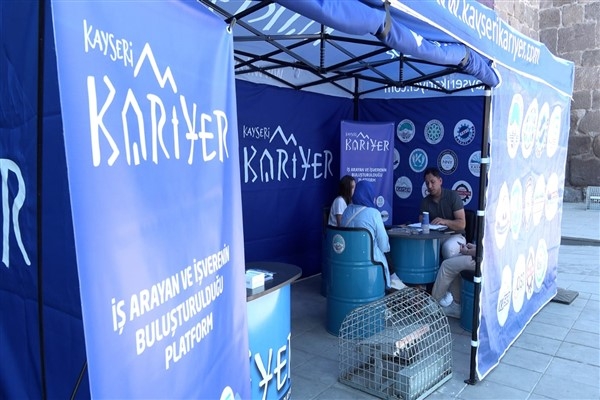 Kayseri Kariyer Merkezi, ilk 6 ayda bin 500’e yakın istihdama aracı oldu